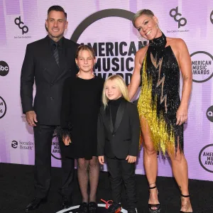 Pink and Carey Hart Enjoy Night Out With Their 2 Kids to See Broadway Show ‘And Juliet’
