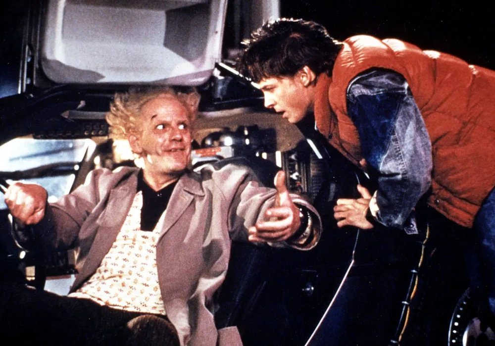 Back to the Future's Michael J. Fox and Christopher Lloyd Reunite
