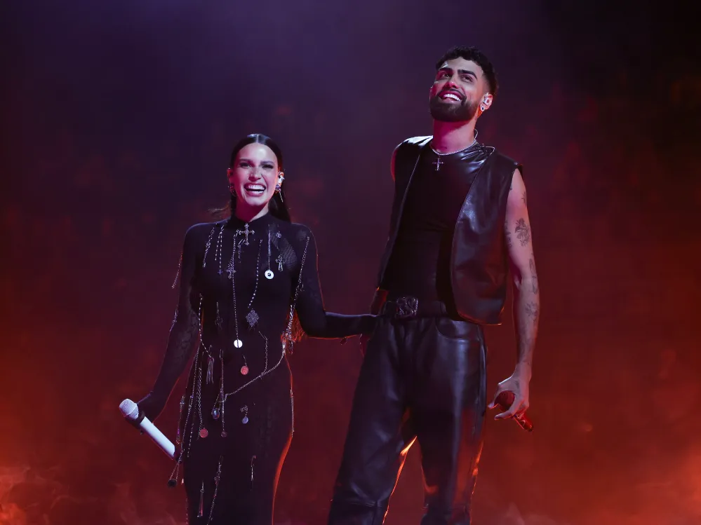 Zhamira Zambrano y Jay Wheeler.