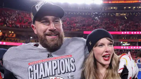 GettyImages-2196122902 Travis Kelce Taylor Swift January 2025