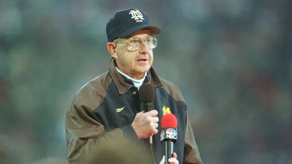 Legendary Notre Dame Football Coach and Broadcaster Lou Holtz Dead at 89