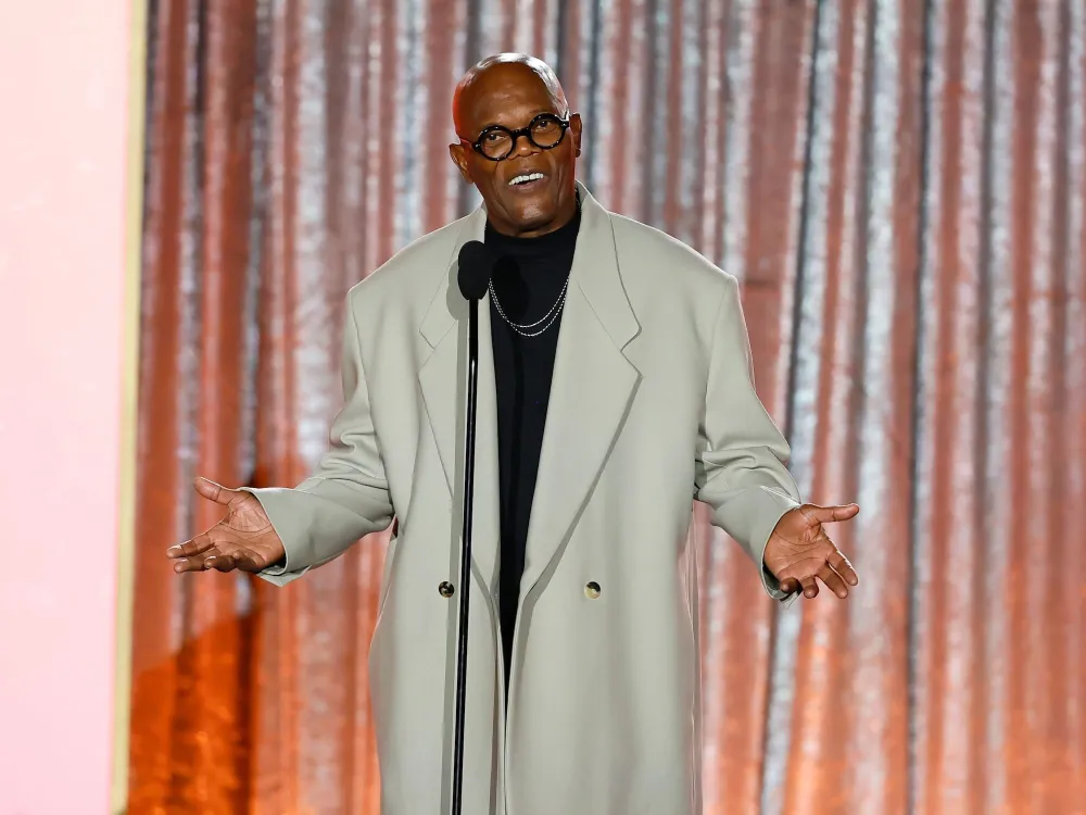 GettyImages-2251096406 Amanda Seyfried Seth Rogen and More Stars Who Say They Dont Care About the Oscars samuel l jackson