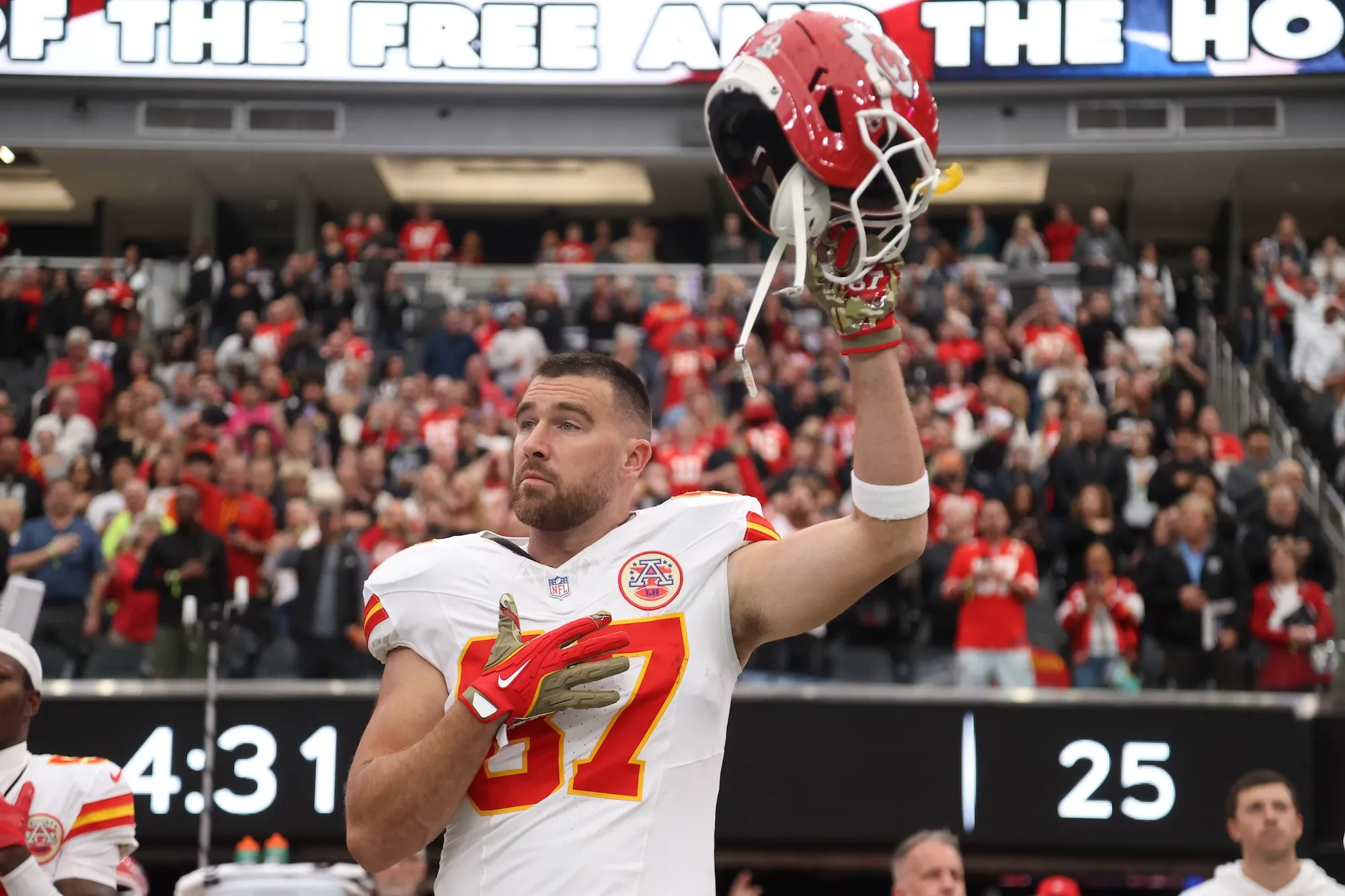 GettyImages-2255103381 Travis Kelce's Latest Career, Wedding and Business Updates