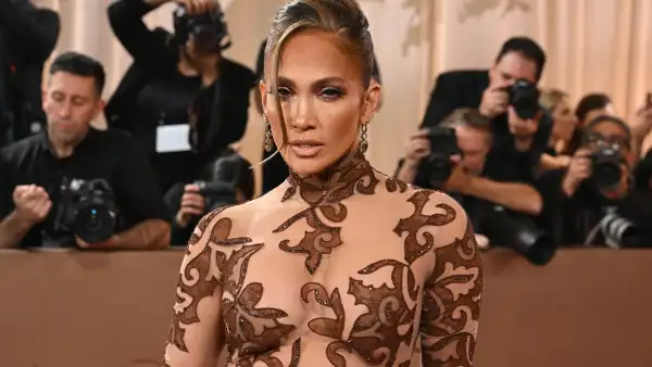 Jennifer Lopez silk dress