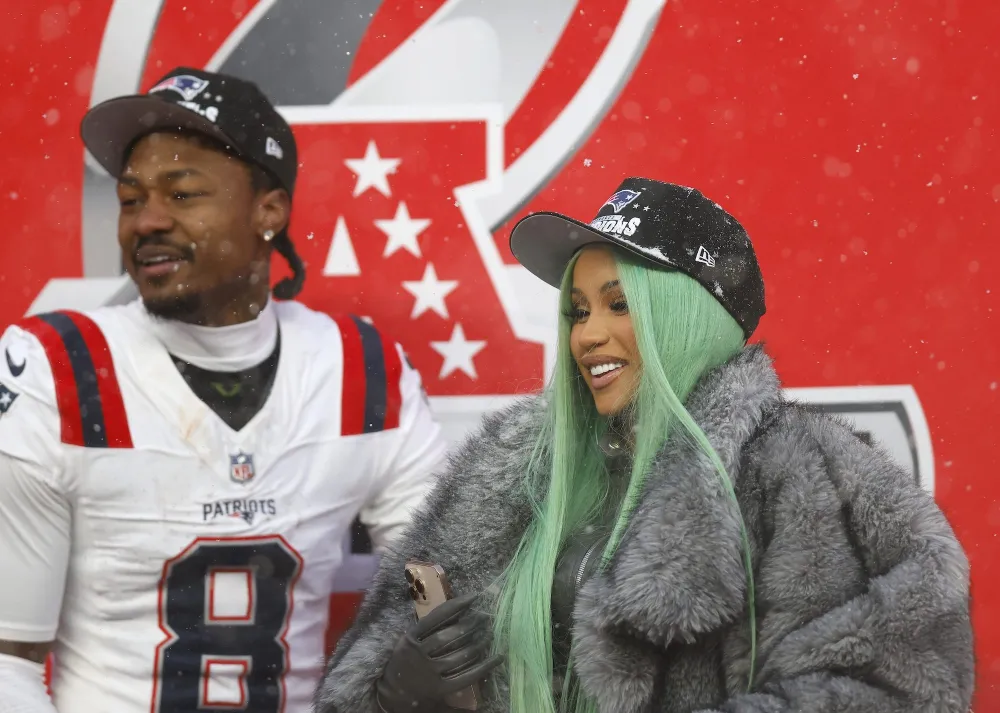 GettyImages-2258183338 Stefon Diggs Breaks Silence on Being Released by New England Patriots Following Split From Cardi B