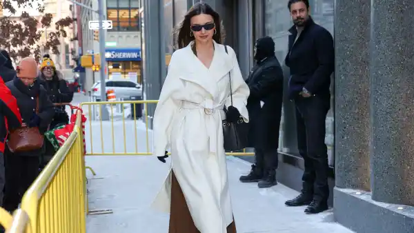 Miranda Kerr trench coat