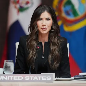 Kristi Noem Reacts to Reports of Her Husband's Alleged Cross-Dressing Double Life