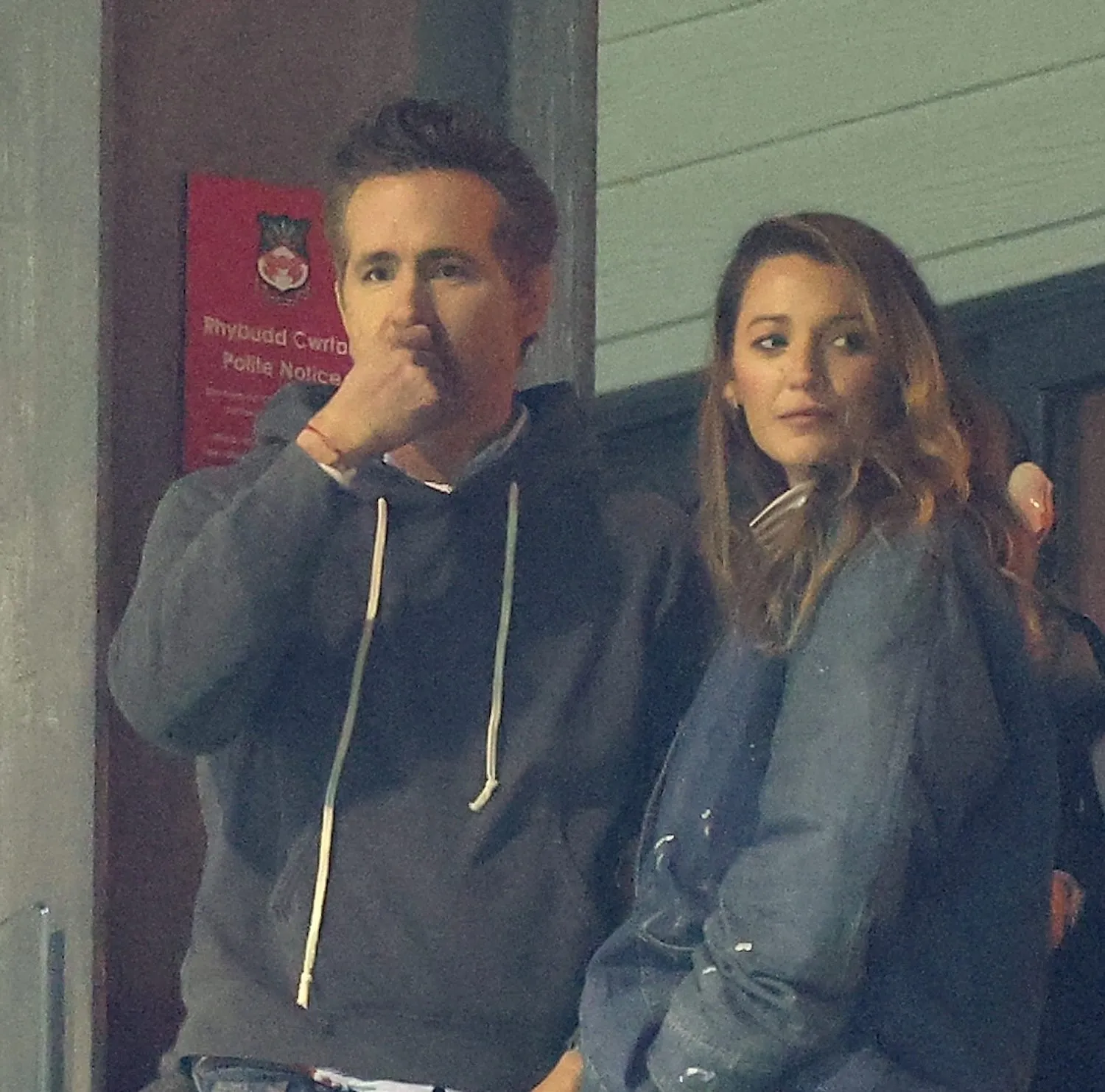 Blake Lively Packs on PDA With Husband Ryan Reynolds in Wales