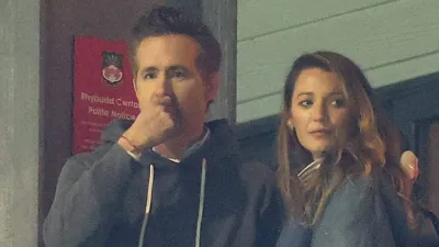 Blake Lively Packs on PDA With Husband Ryan Reynolds in Wales