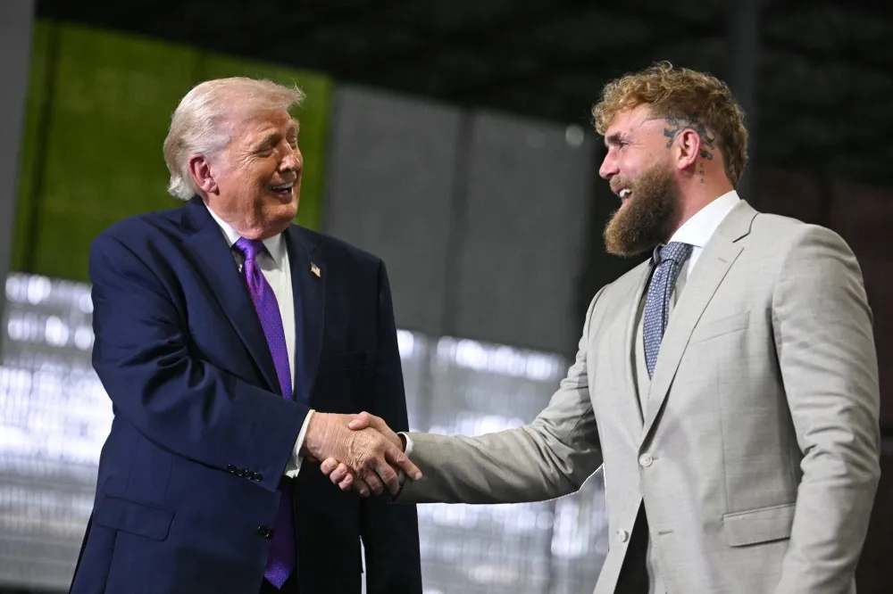 GettyImages-2265474245 President Donald Trump Endorses Boxer Jake Paul for Office