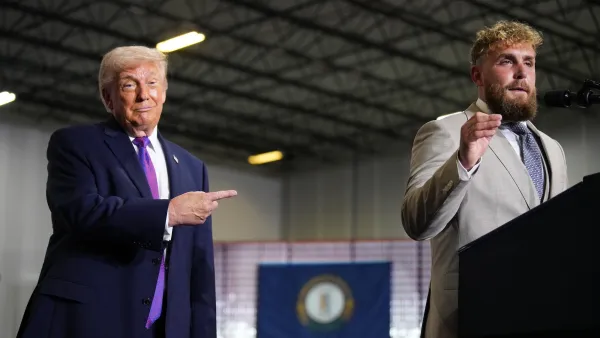 GettyImages-2266020716 President Donald Trump Endorses Boxer Jake Paul for Office