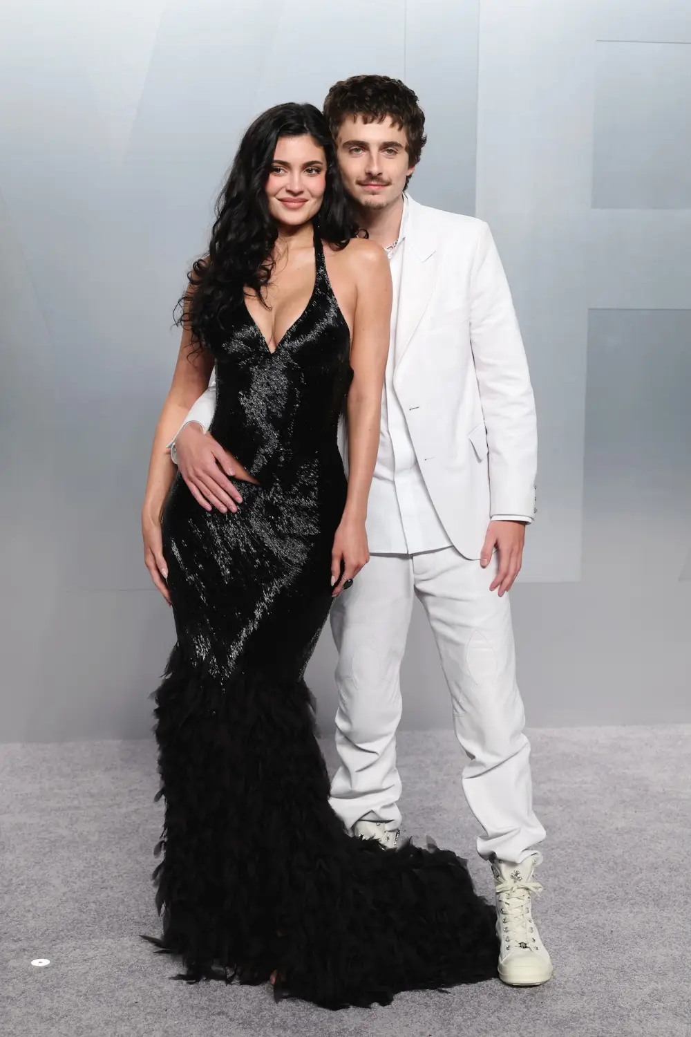 Timoth&eacute;e Chalamet, Kylie Jenner se muestran muy enamorados en la fiesta de los Oscar de Vanity Fair