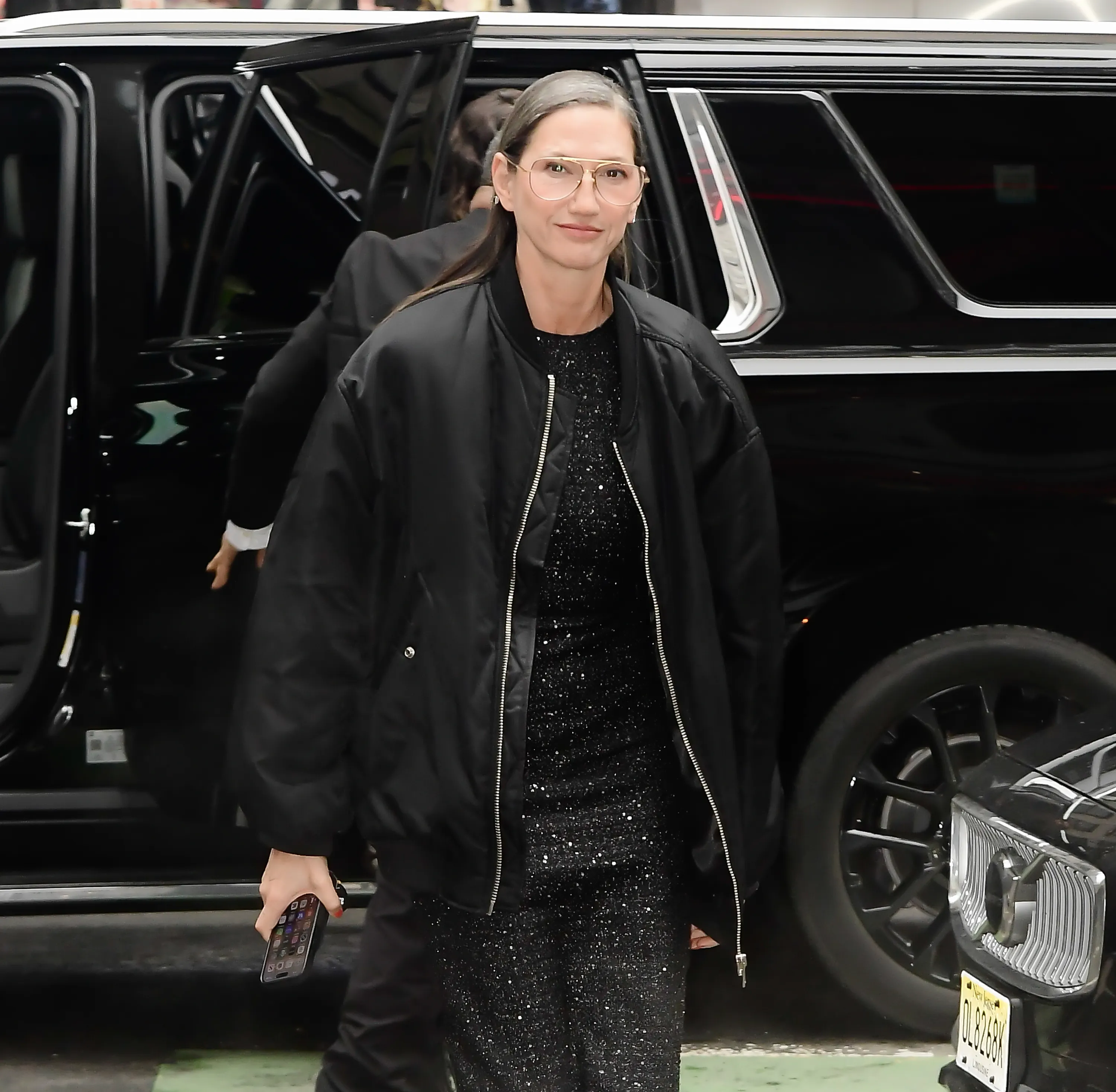 Jenna Lyons is seen on March 16, 2026 in New York City.