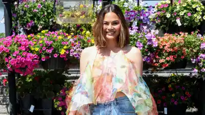 Chrissy Teigen is seen on March 26, 2026 in Los Angeles, California.