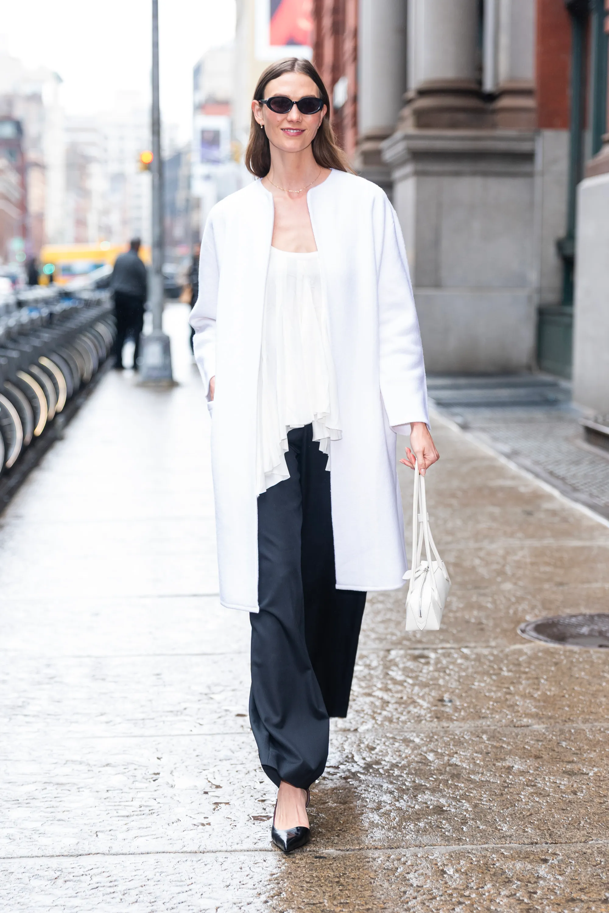 Karlie Kloss is seen in SoHo on March 23, 2026 in New York City.