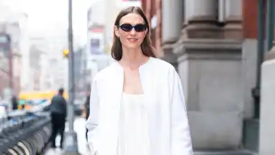 Karlie Kloss is seen in SoHo on March 23, 2026 in New York City.