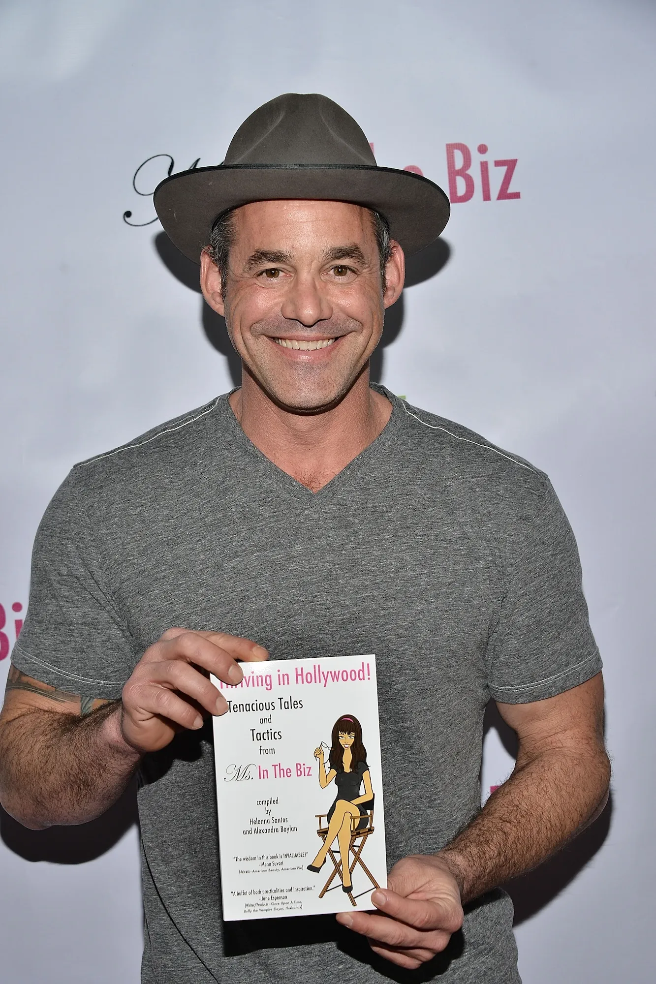 "Ms. In The Biz" Book Launch Party Co-Hosted By FilmBreak And Presented By Dog & Pony - Nicholas Brendon