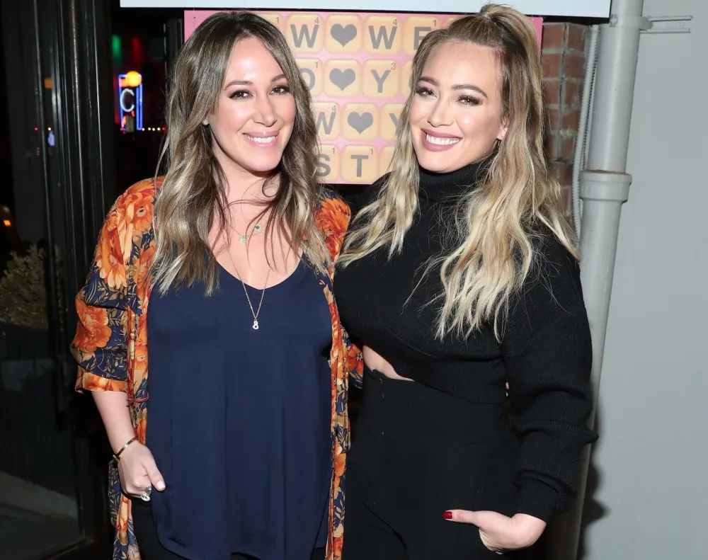 GettyImages-872349846 Hilary Duff Says Family Is Chaotic Amid Haylie Duff Rift