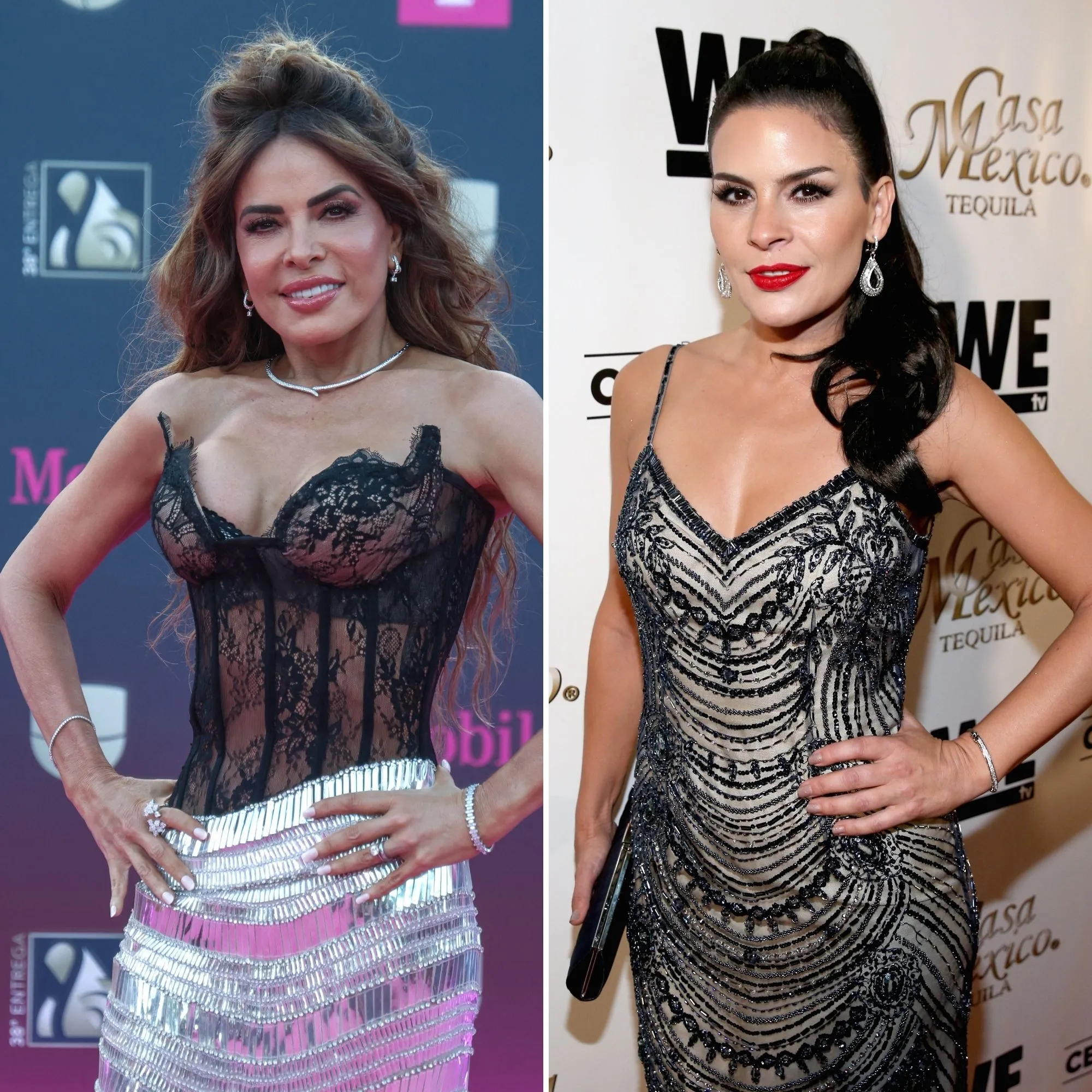 Gloria Trevi y María Raquenel Portillo