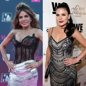 Gloria Trevi y María Raquenel Portillo