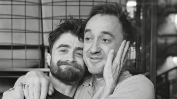 Harry Potter's Daniel Radcliffe and Tom Felton Stage Broadway Reunion