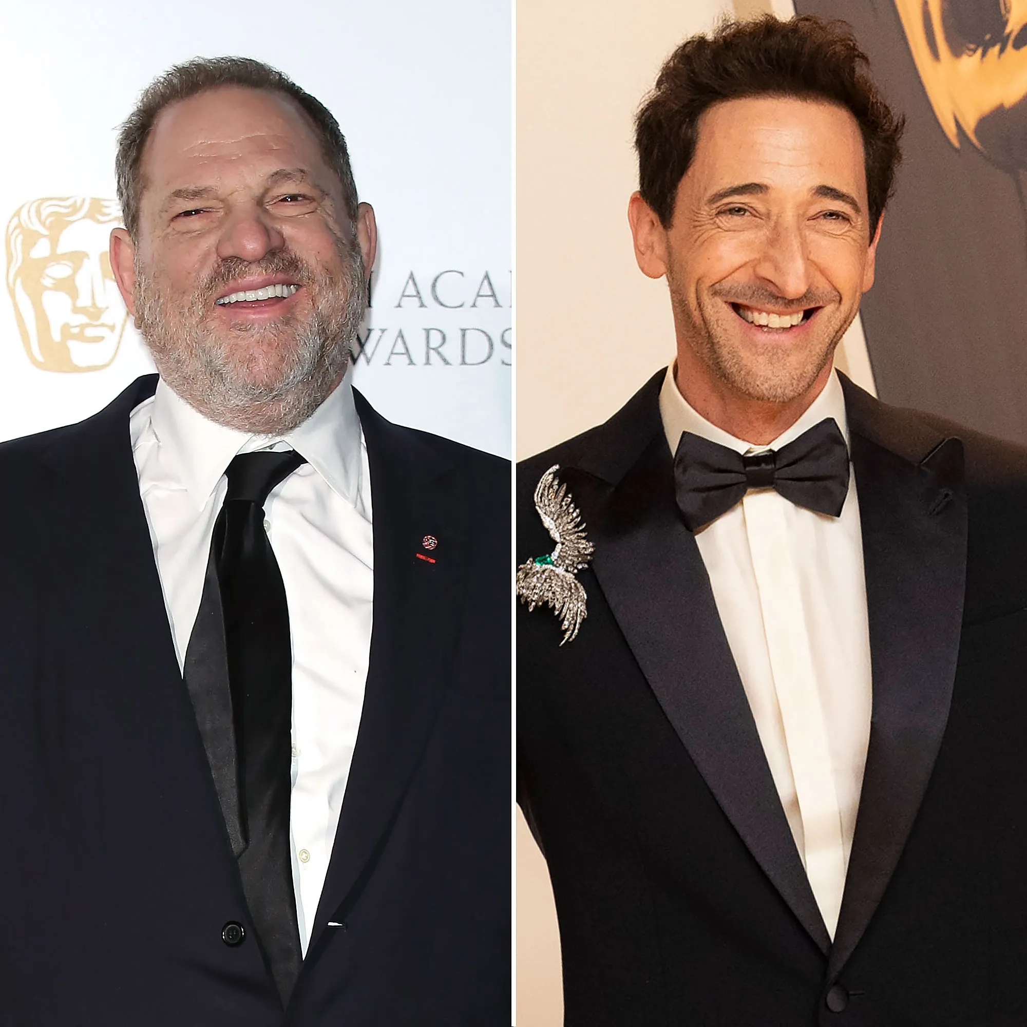 Harvey Weinstein Was 'Happy' Adrien Brody Mentioned Kids at 2025 Oscars
