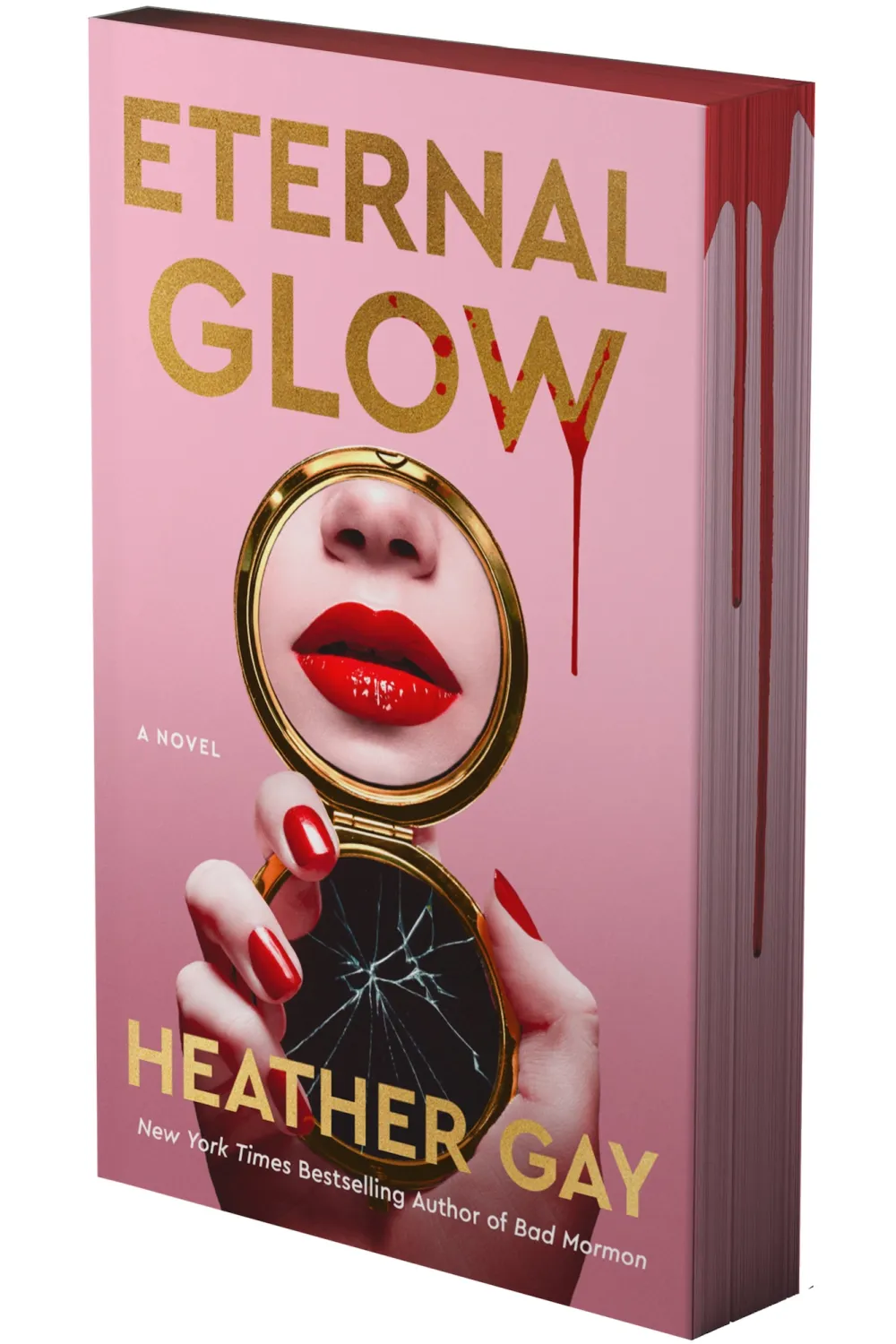 Heather Gay Book Cover Reveal Eternal Glow_3D Book Mockup_Sprayed Edges
