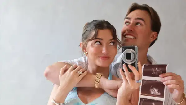 Influencer Madeleine White Reacts to Users Unfollowing Her for Being Pregnant: 'Can't Peel the Belly Off'