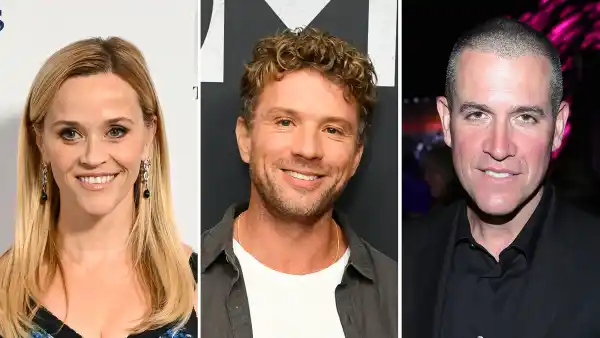 A split image of Reese Witherspoon, Ryan Phillippe and Jim Toth.