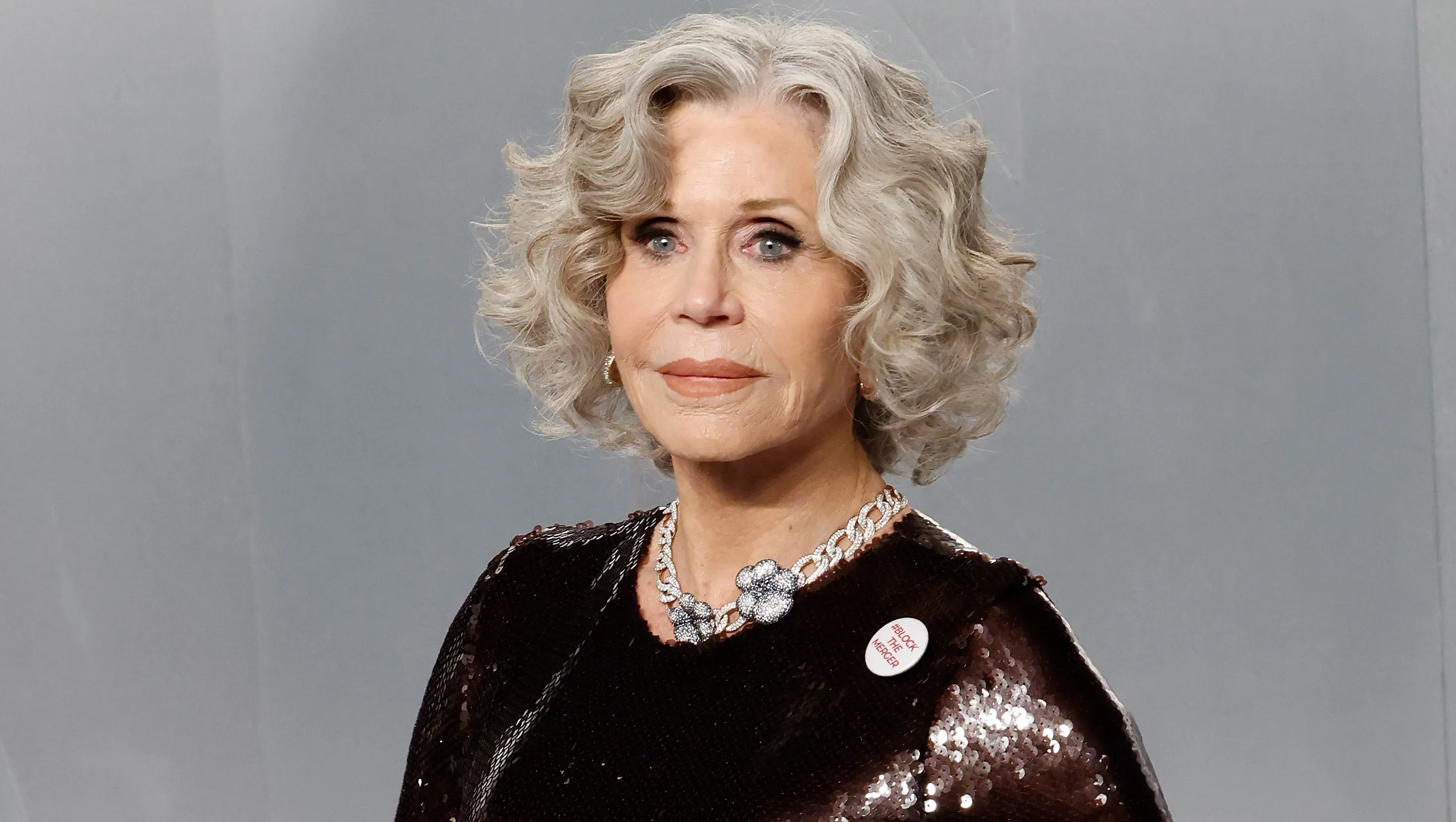 LOS ANGELES, CALIFORNIA - MARCH 15: Jane Fonda attends the 2026 Vanity Fair Oscar Party hosted by Mark Guiducci at Los Angeles County Museum of Art on March 15, 2026 in Los Angeles, California. (Photo by Taylor Hill/FilmMagic)