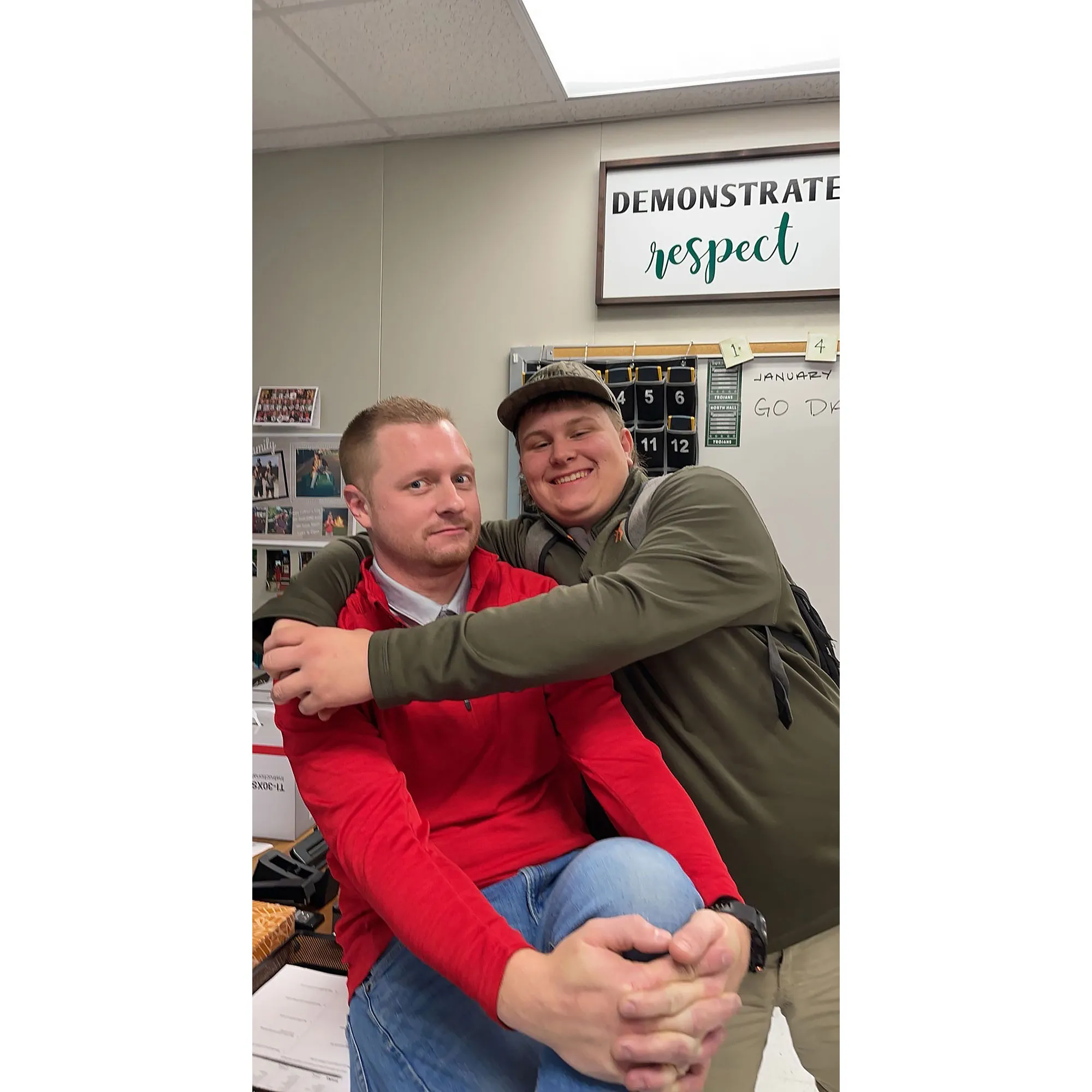 Jason Hughes and Sheyden Maynor