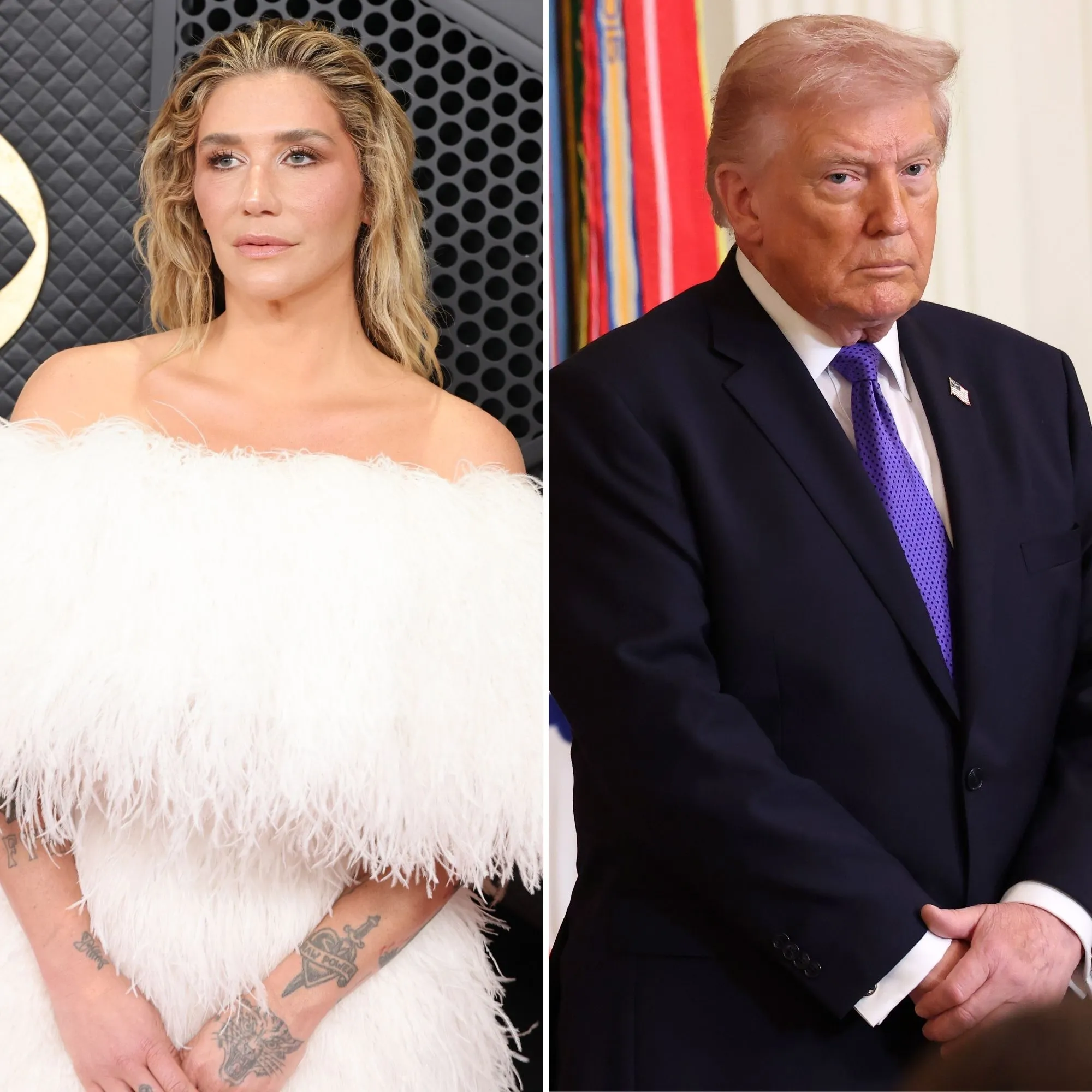 Kesha Slams Trump After White House Uses Her Song in Pro-War Video