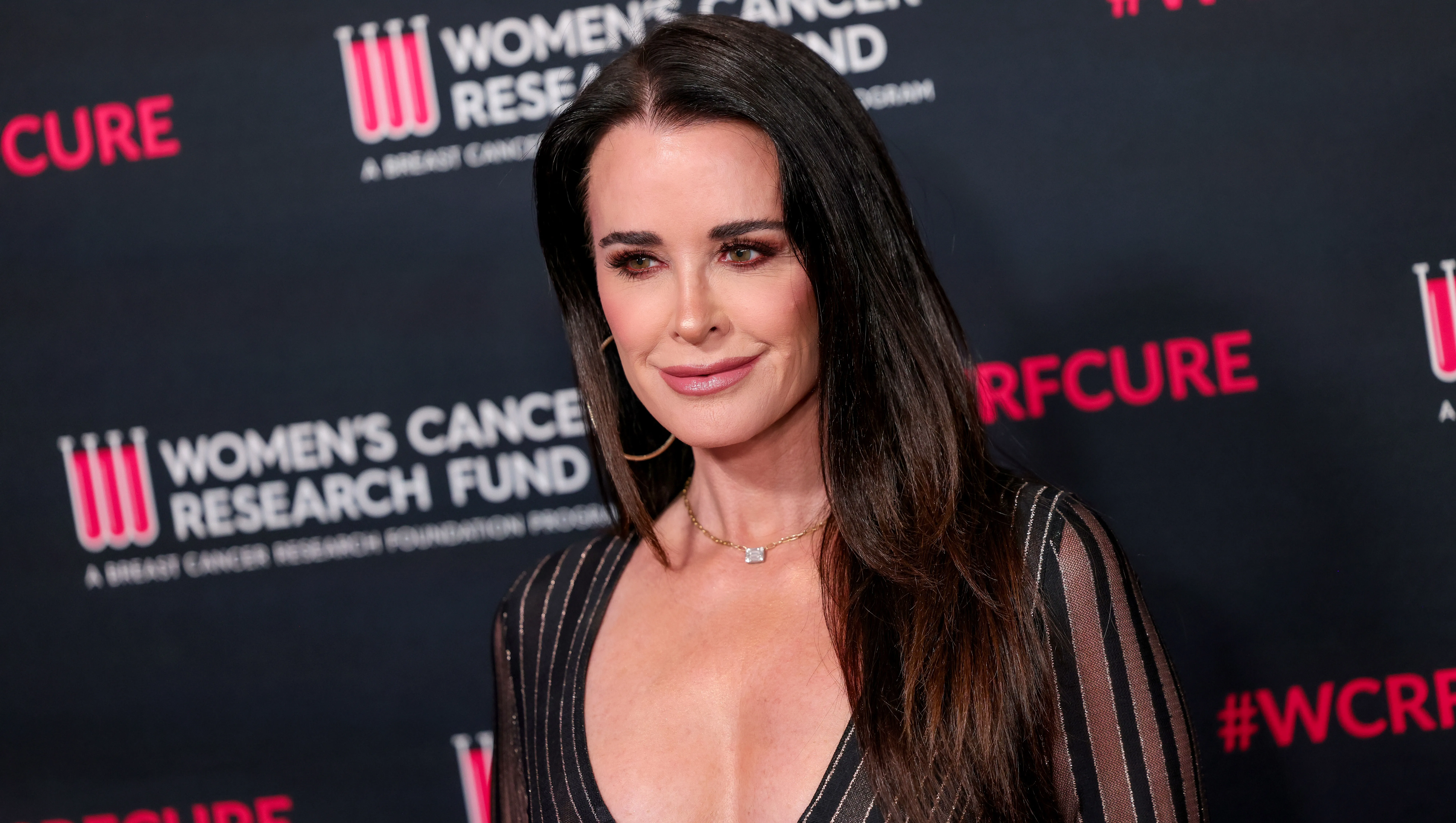 BEVERLY HILLS, CALIFORNIA - MARCH 11: Kyle Richards attends An Unforgettable Evening at the Beverly Wilshire on March 11, 2026 in Beverly Hills, California. (Photo by Julian Hamilton/FilmMagic)