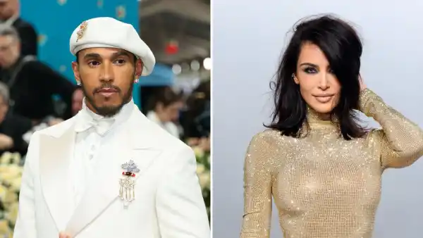 Lewis Hamilton Leaves Flirty Comment on Kim Kardashian Post