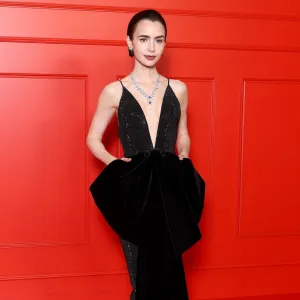 Lily Collins Recovers Stolen Engagement Ring 3 Years Later GettyImages-2252073971