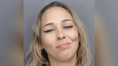 Magdalena Dybkowska Mugshot Florida Mom with Face Tattoo Grins in Mugshot After Trying to Kill Sister
