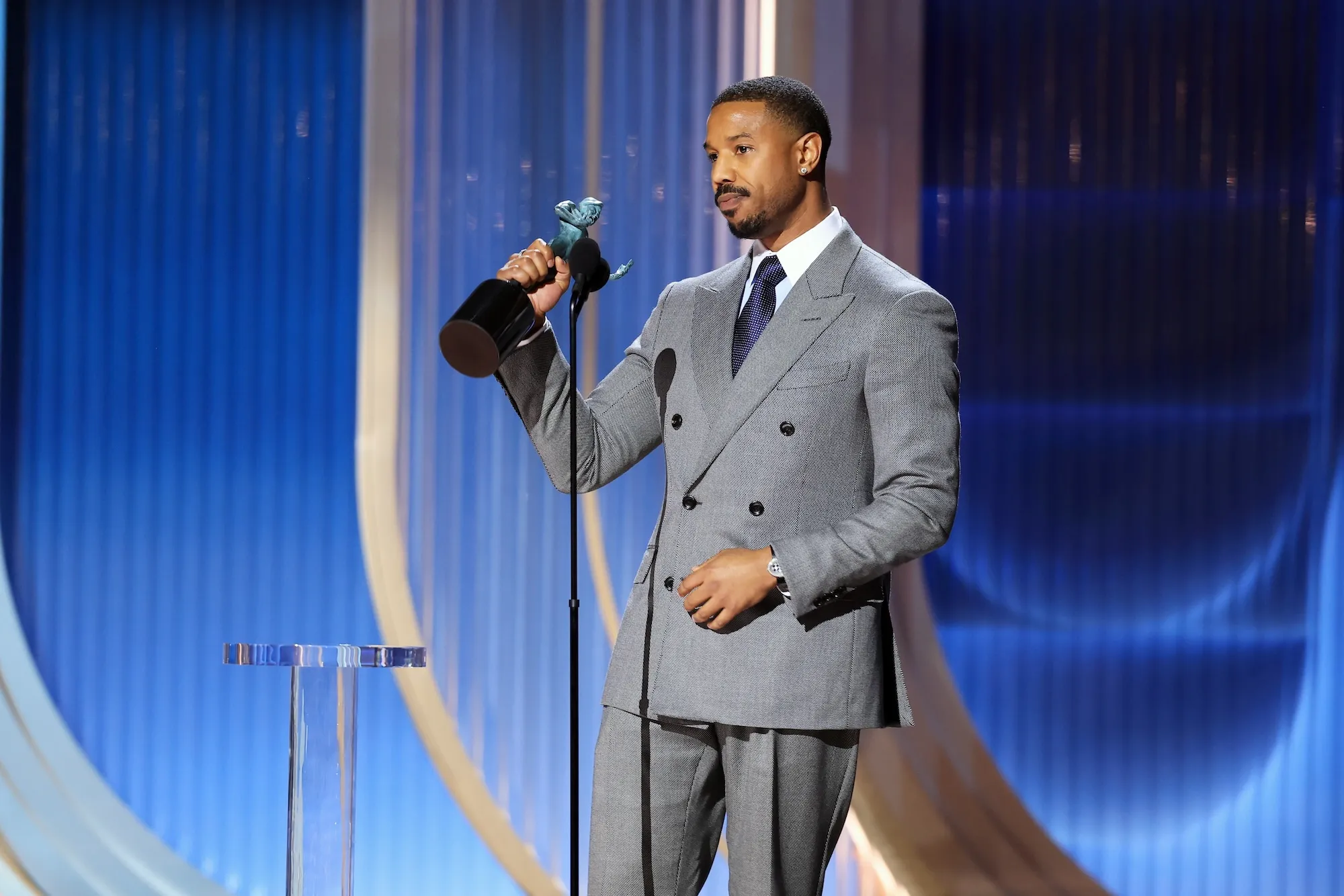 Michael B Jordan Wins Lead Actor at SAG Actor Awards GettyImages-2264305262