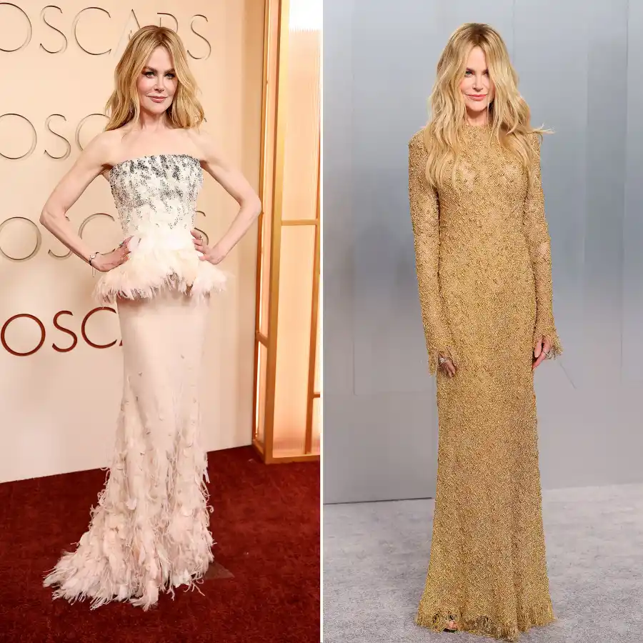 Nicole Kidman Every Celebrity Outfit Change From Oscars to Afterparties