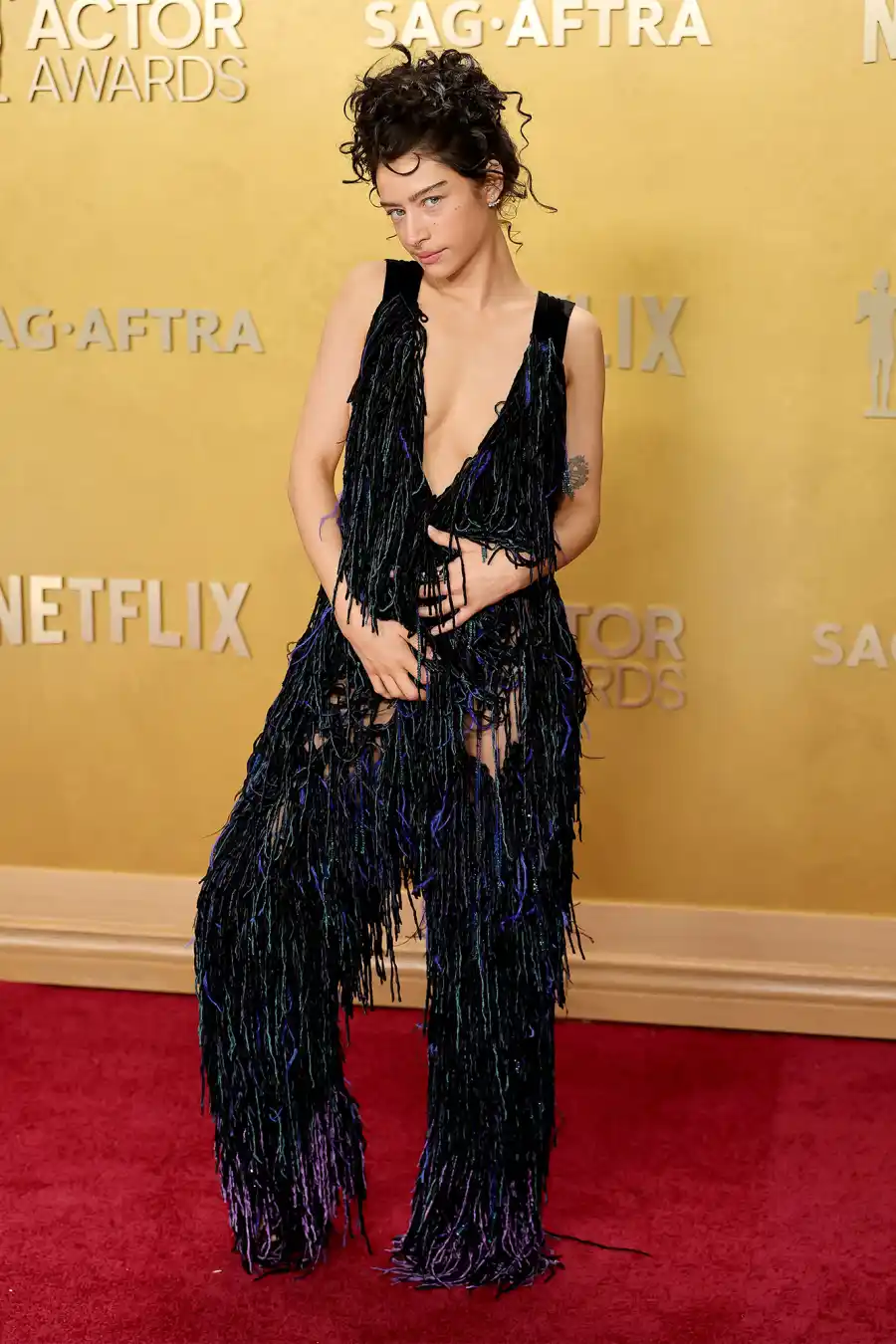 Odessa Azion Red Carpet Arrival SAG Screen Actors Guild Awards Actor Awards