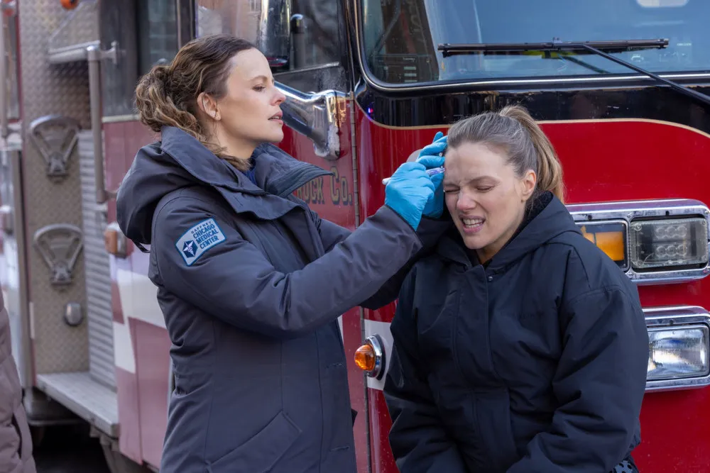 One Chicago Showrunners Promise Very High Stakes for Multiple Stars in Explosive Crossover Chicago Med