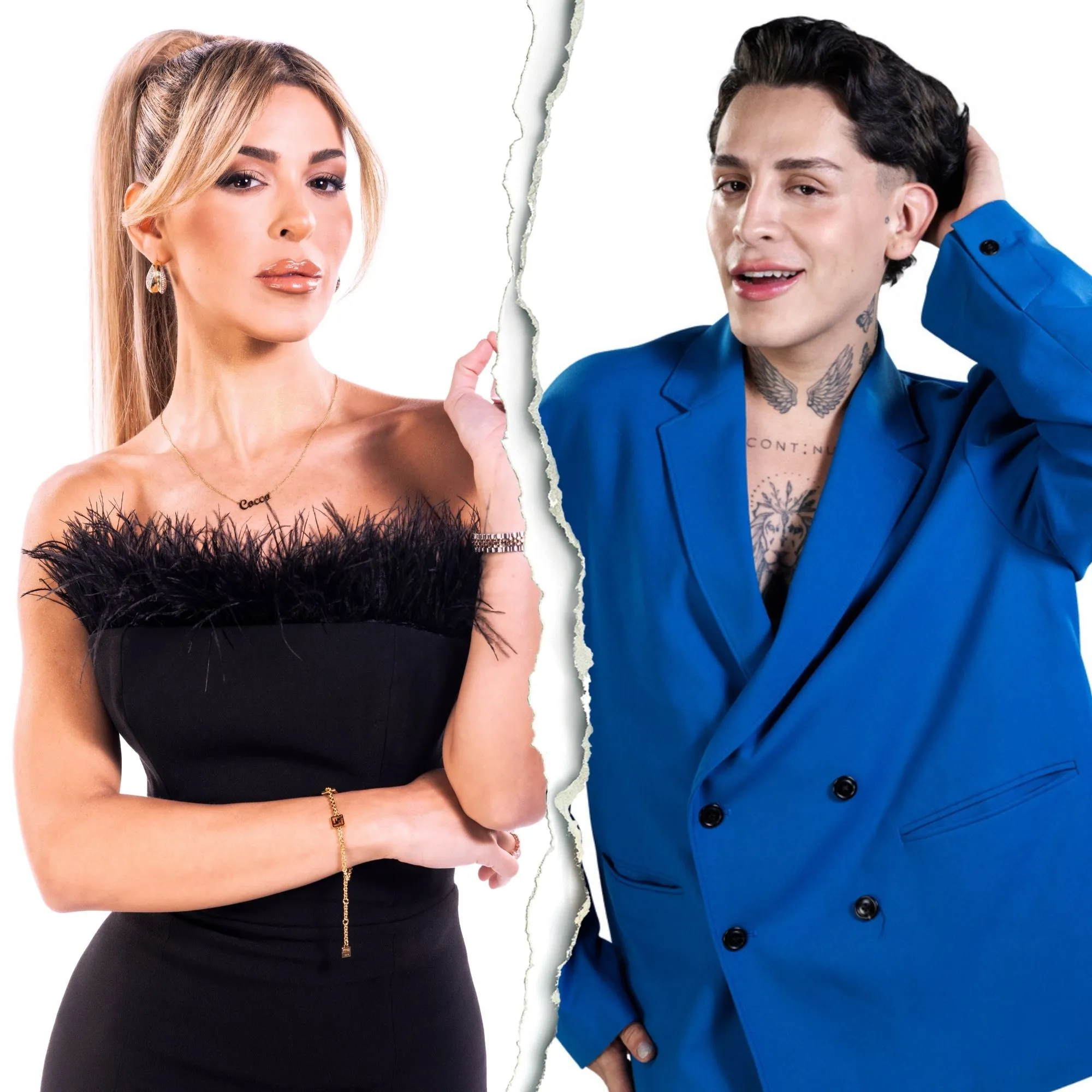 Oriana Marzoli y Kunno en 'La Casa de los Famosos 6'.