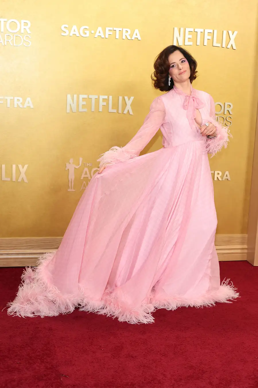 Parker Posey Red Carpet Arrival SAG Screen Actors Guild Awards Actor Awards