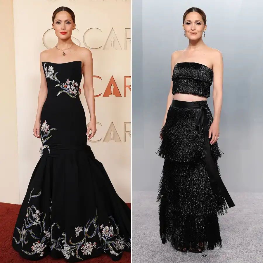 Rose Byrne Every Celebrity Outfit Change From Oscars to Afterparties