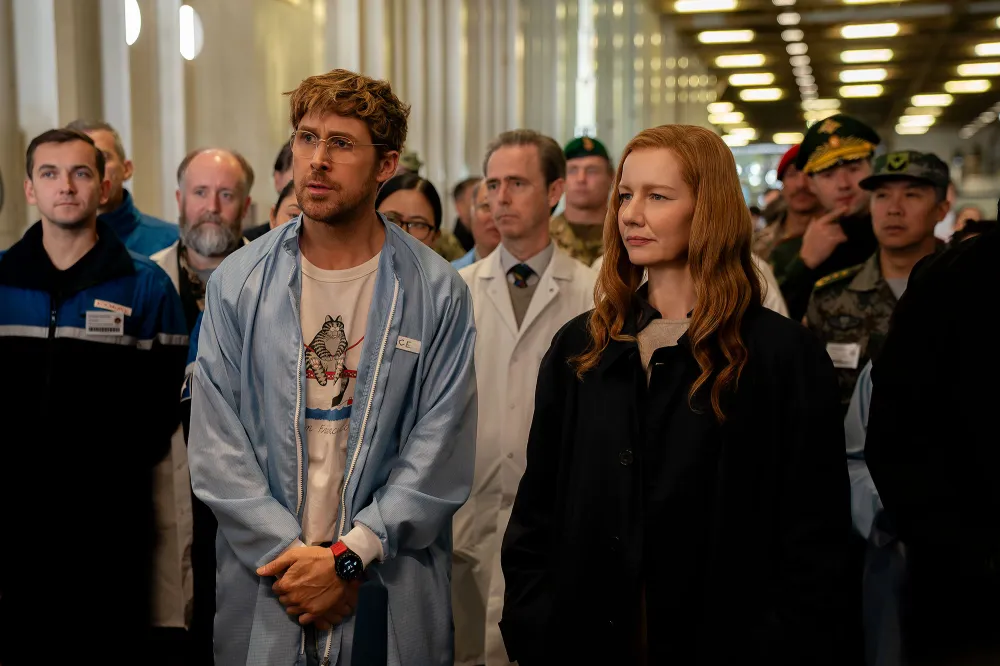 Ryan Gosling and Sandra Huller PROJECT HAIL MARY