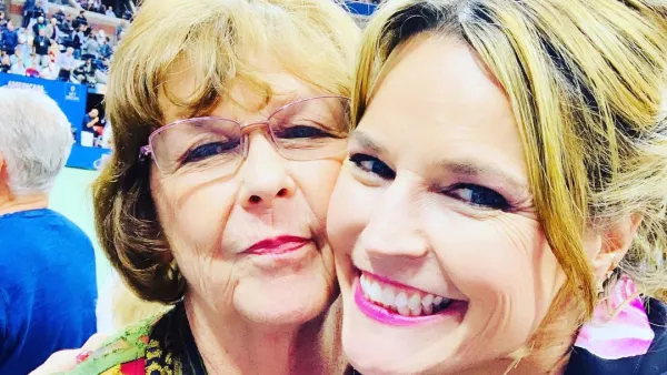 Savannah Guthrie and Family Leaves Note at Nancys Memorial