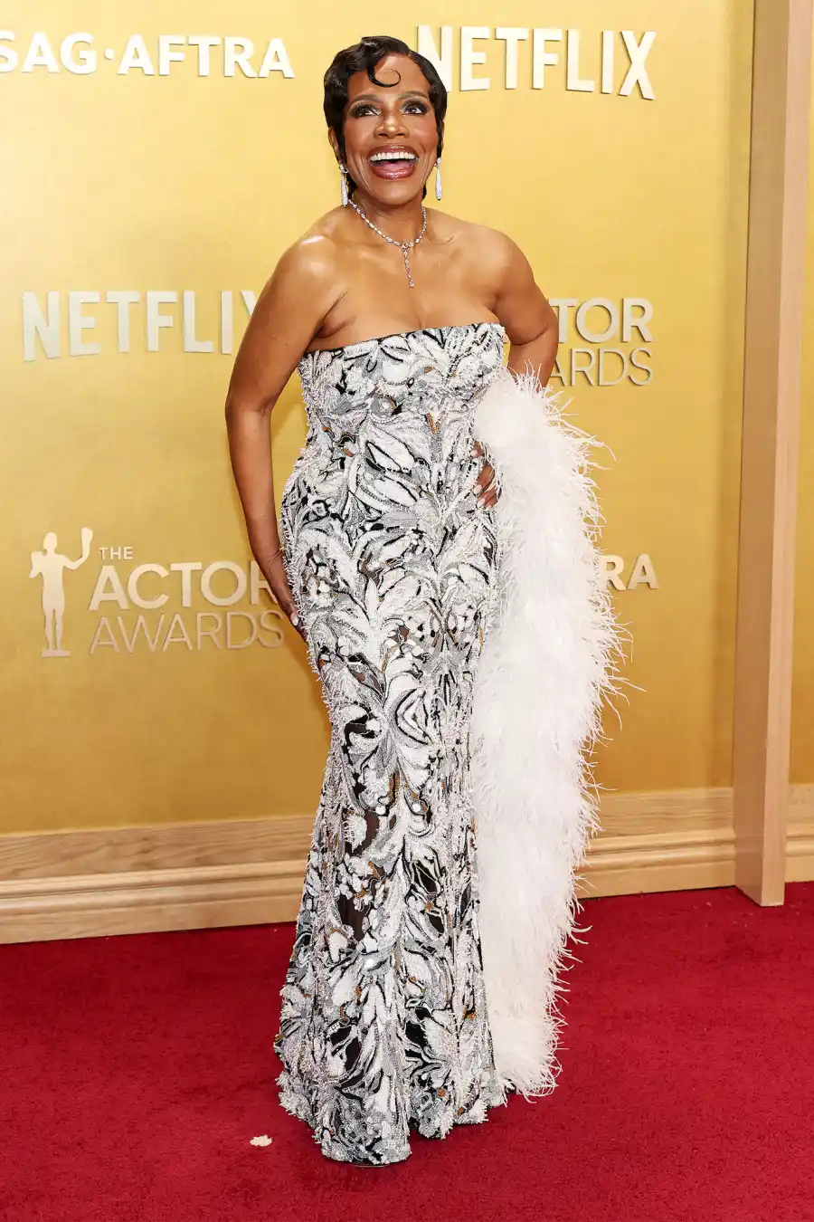 Sheryl Lee Ralph Red Carpet Arrival SAG Screen Actors Guild Awards Actor Awards