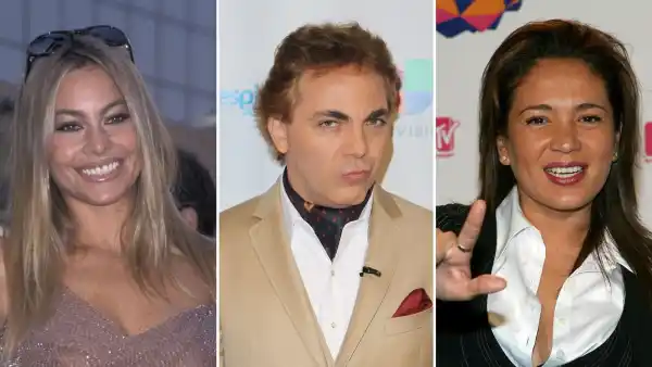 Sofía Vergara, Cristian Castro y Yolanda Andrade