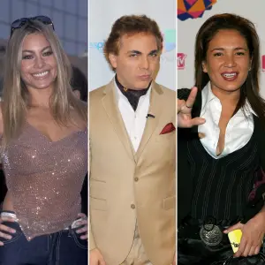 Sofía Vergara, Cristian Castro y Yolanda Andrade