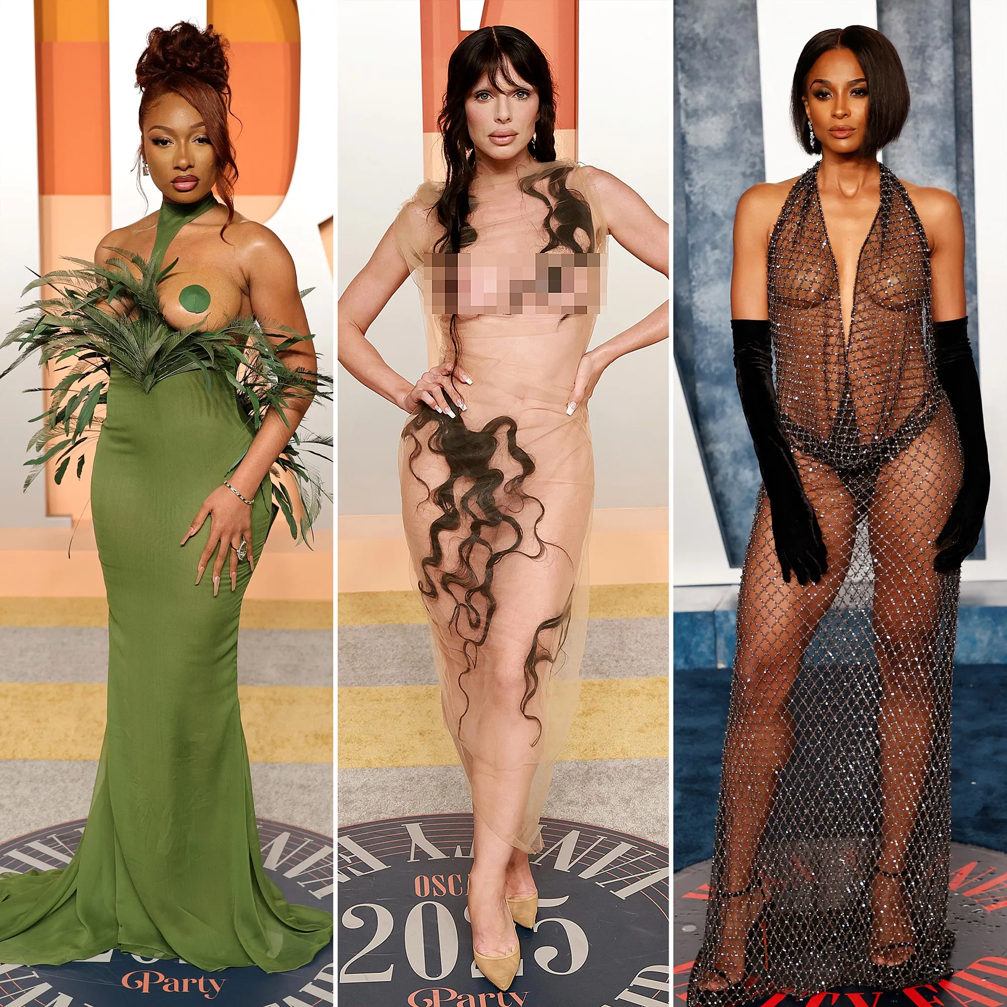The Most Naked Dresses in Oscars History A Look Back