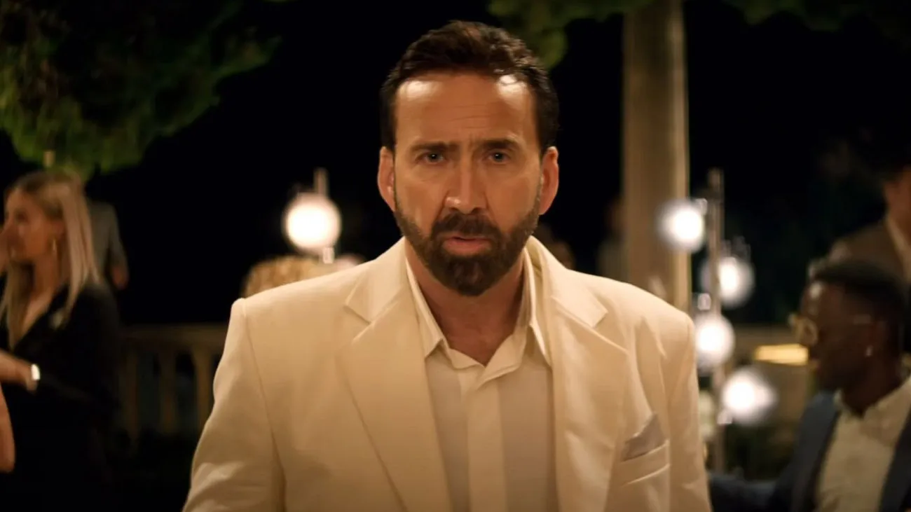 Nicolas Cage in The Unbearable Weight of Massive Talent